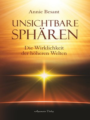 cover image of Unsichtbare Sphären